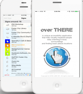 screengrab of overthere app