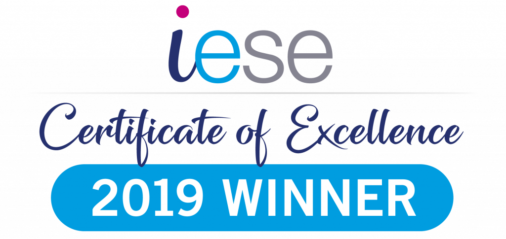 iese certificate of excellence 2019 winner logo