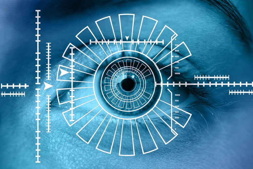 iris biometric scanning